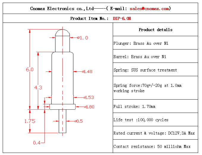 Pogo pin connector