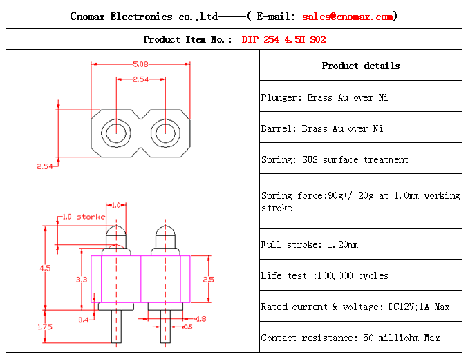 pogo pin connector