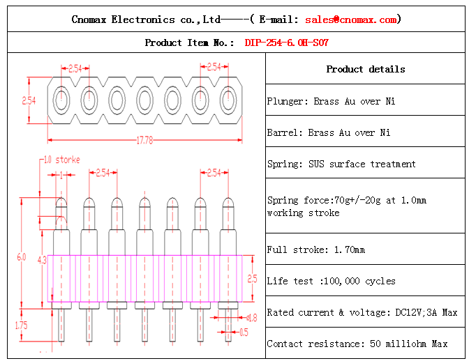 Pogo pin connector