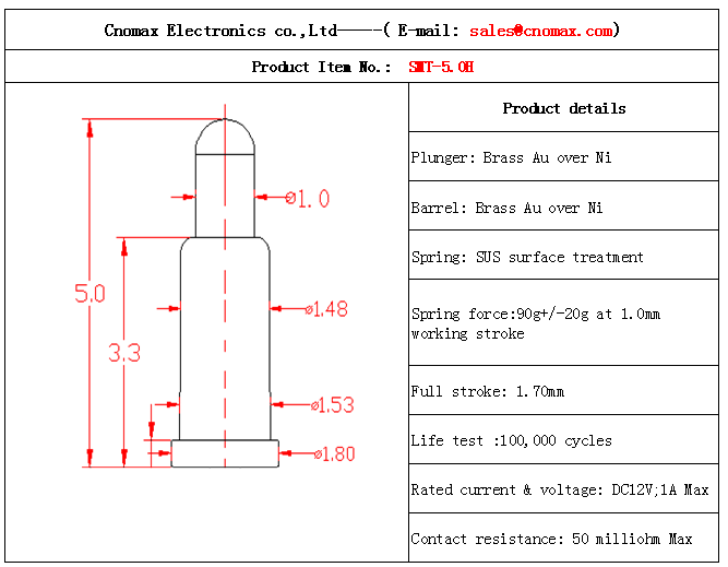 Pogo pin connector