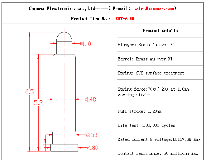 SMT type Connector