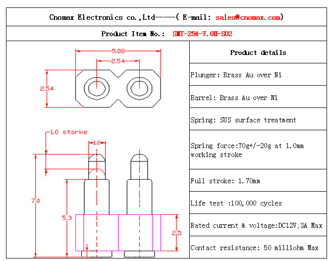 2pin connector