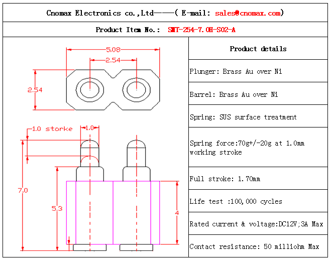 2pin connector