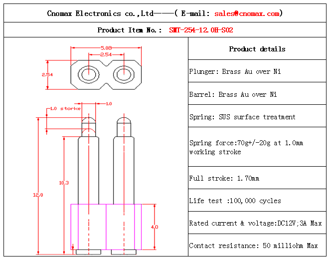 2pin connector