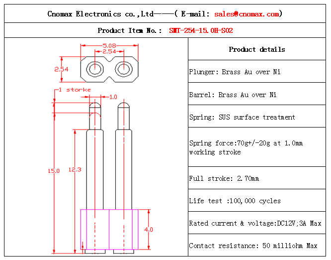 2pin connector