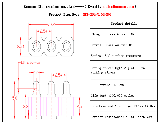 3pin connector