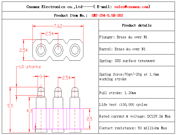 3pin connector