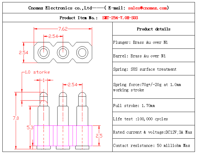 3pin connector