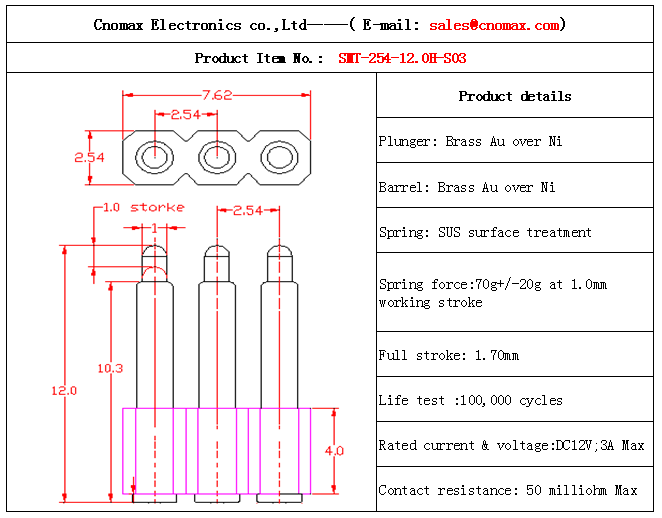 3pin connector