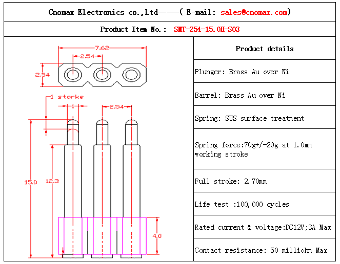 3pin connector