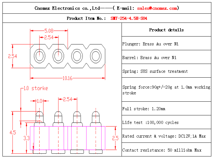 4pin connector