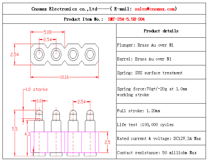 4pin connector