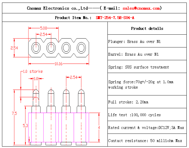 4pin connector