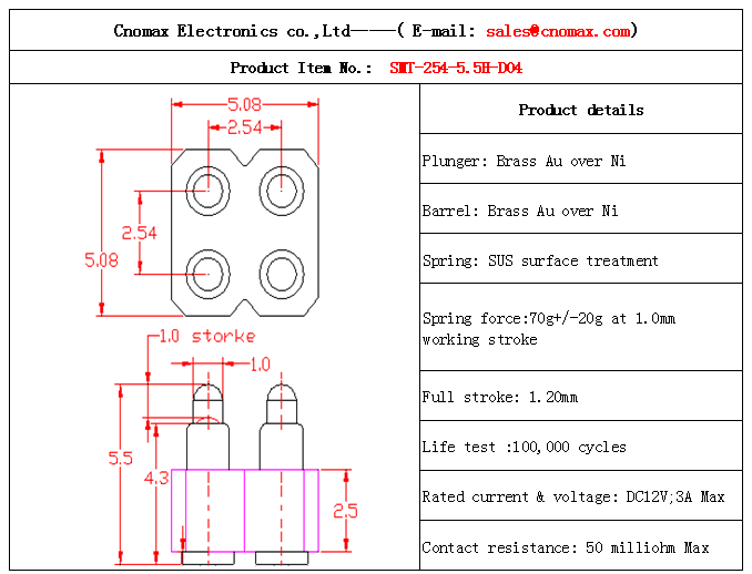 4pin connector