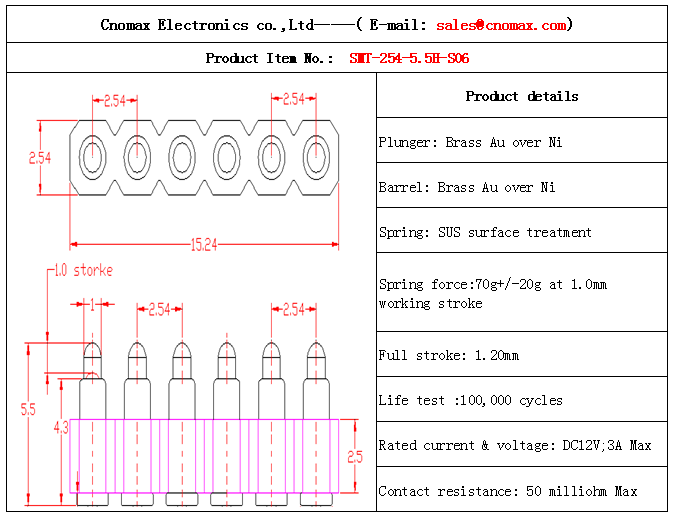 Pogo pin connector