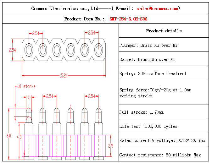 Pogo pin connector