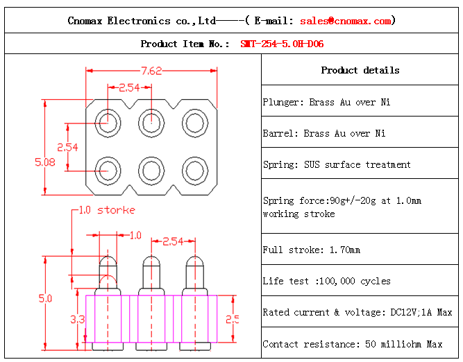 Pogo pin connector