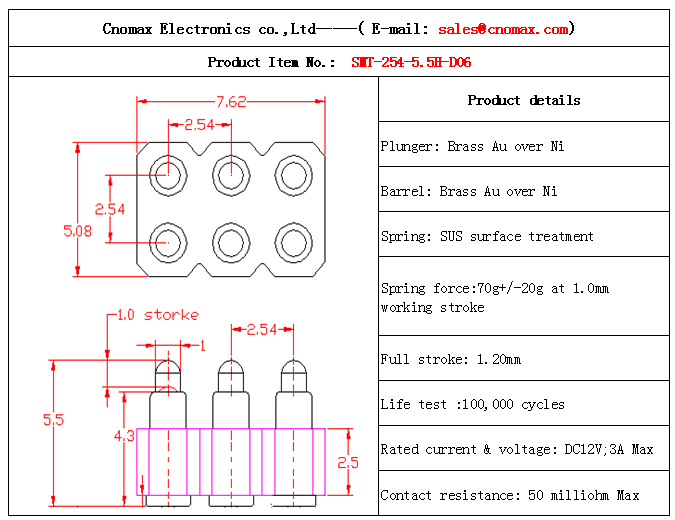 Pogo pin connector