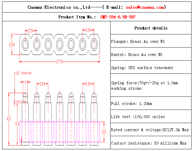 Pogo pin connector