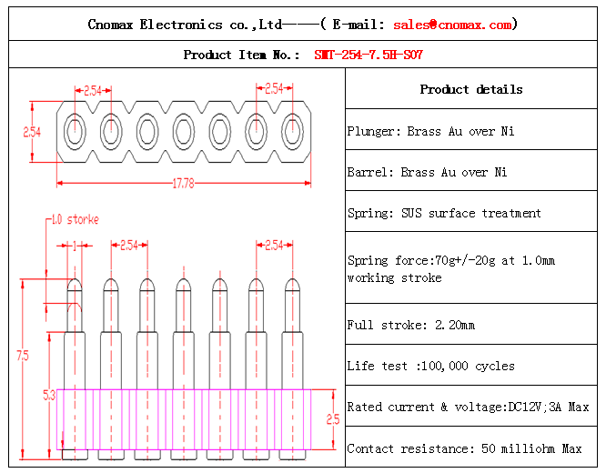 Pogo pin connector