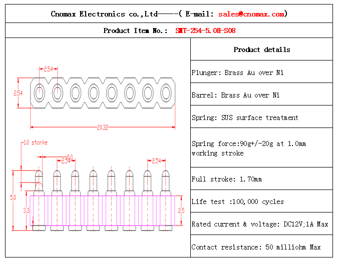 Pogo pin connector