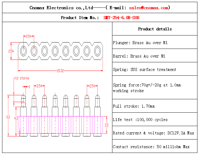 Pogo pin connector