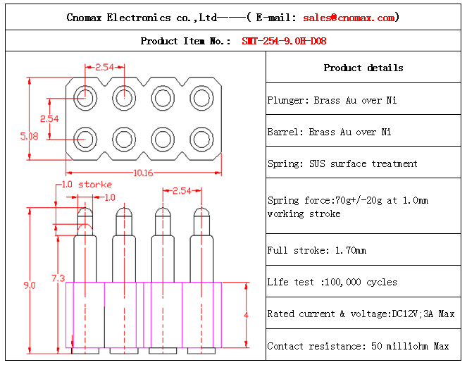 Pogo pin connector