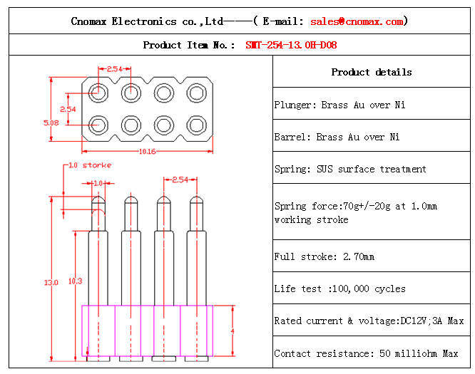 Pogo pin connector
