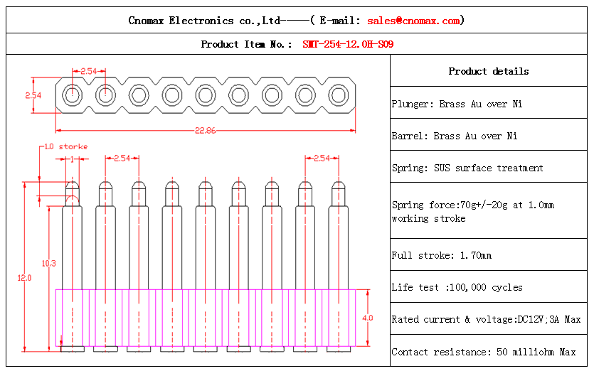 Pogo pin connector