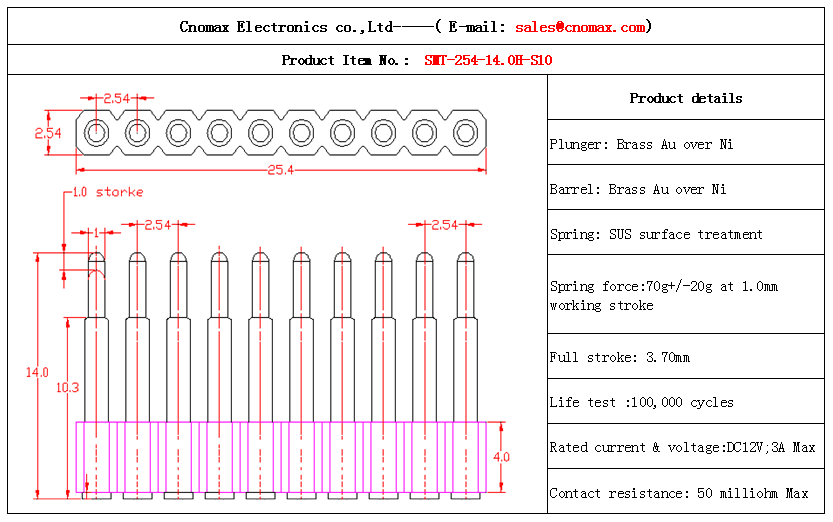 Pogo pin connector