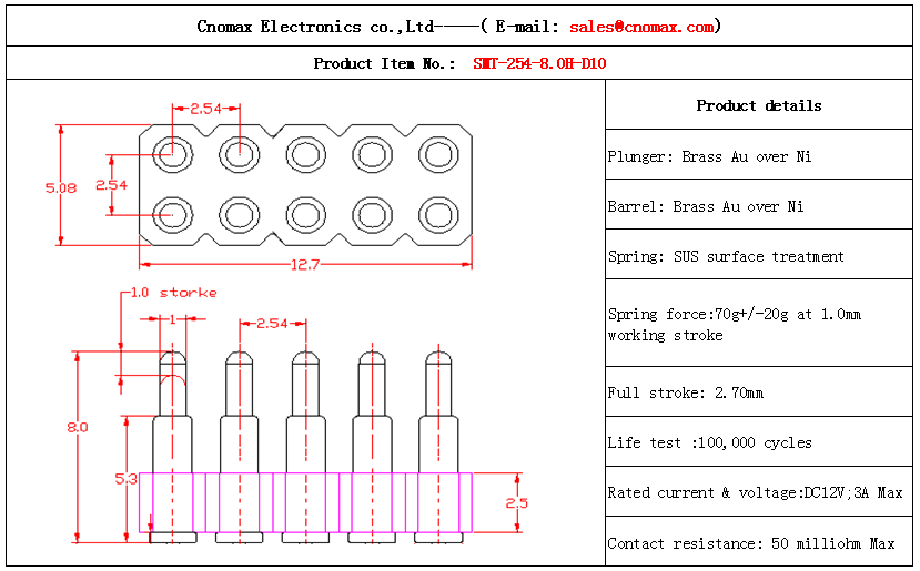 Pogo pin connector