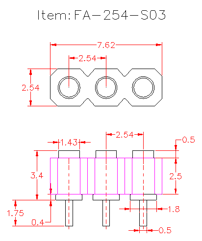 female pogo pin connector